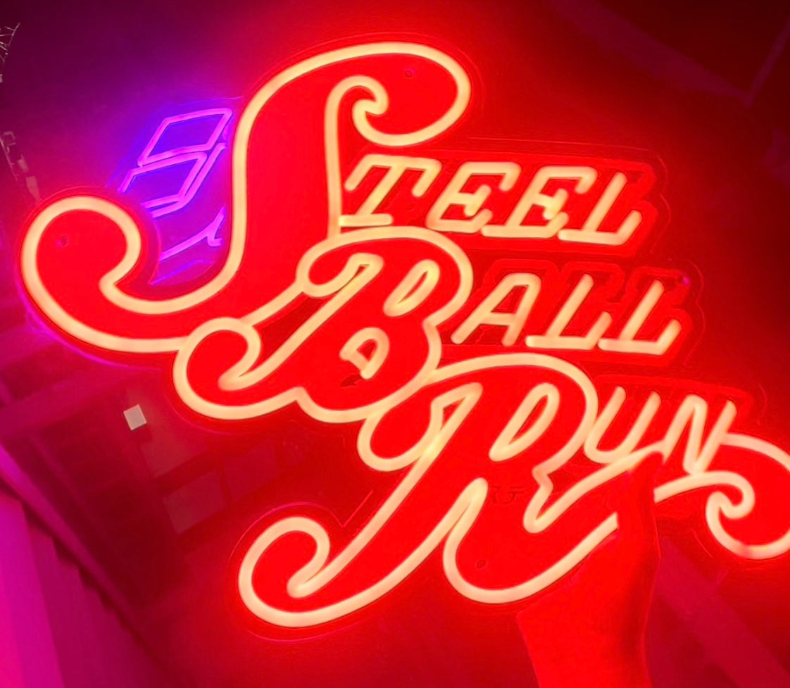 "SBR" 24 IN WIDE NEON SIGN
