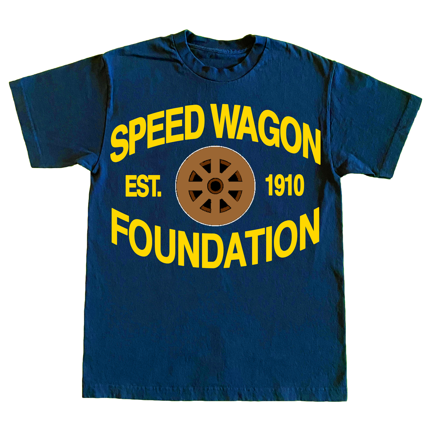 "SPEEDWAGON" 6oz PRINT T-SHIRT