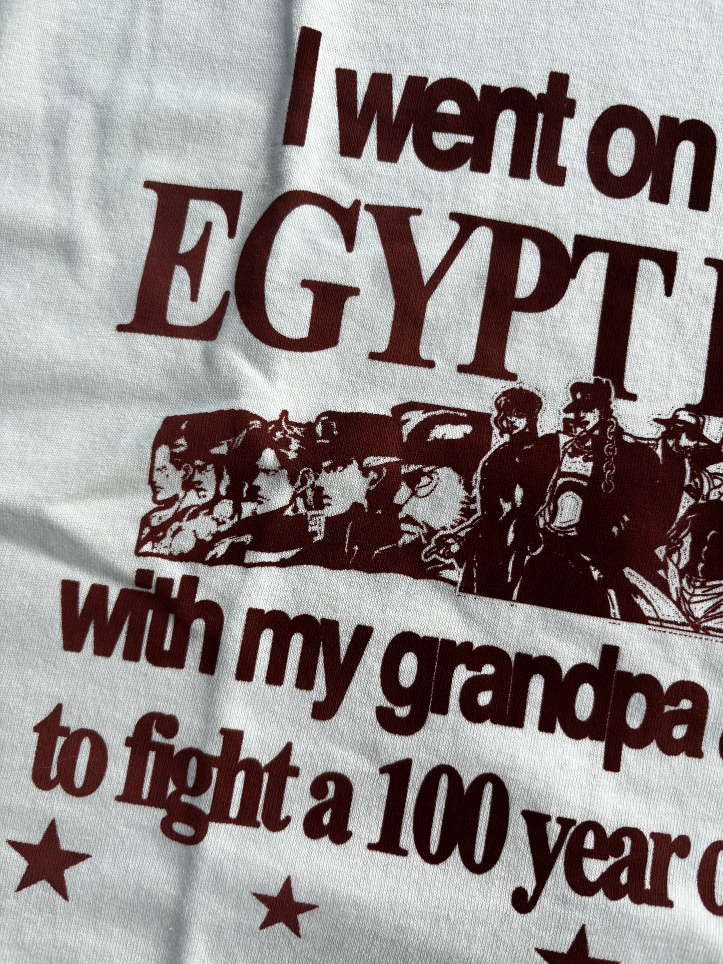 "EGYPT 1987" 7oz T-shirt