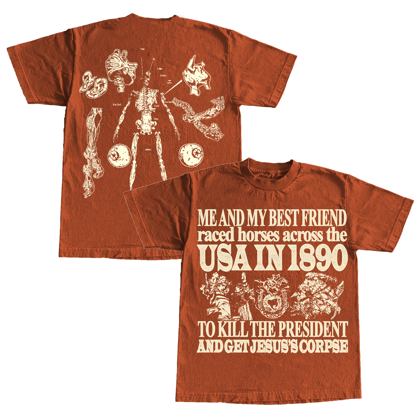 "AMERICA 1890" 7oz T-shirt