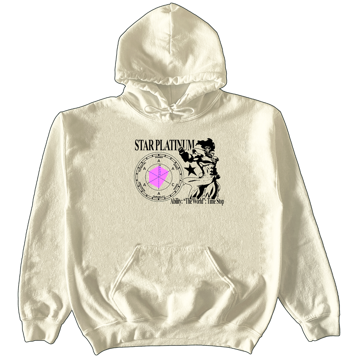 "STANDPROFILE" 9oz HEAVY EMBROIDERED HOODIE