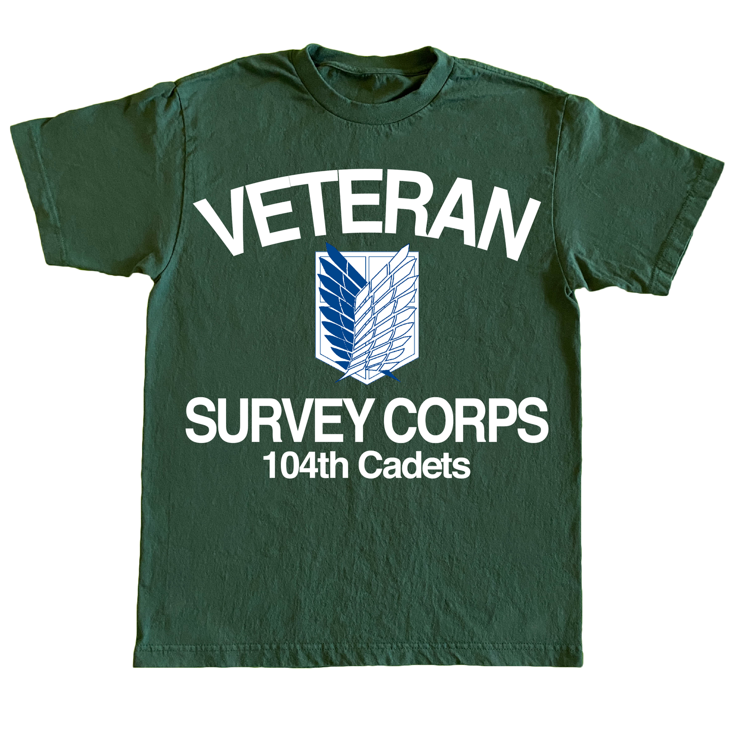 "SURVEY CORPS" 6oz PRINT T-SHIRT