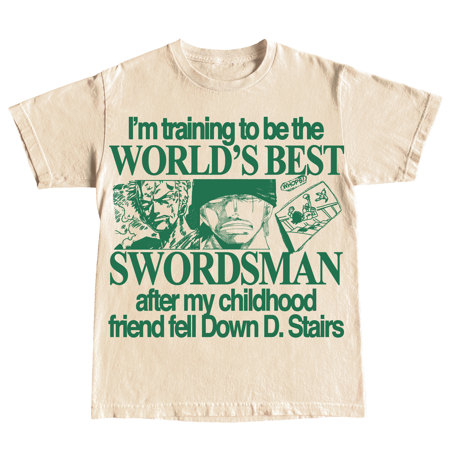 "ZORO" 6oz PRINT T-SHIRT