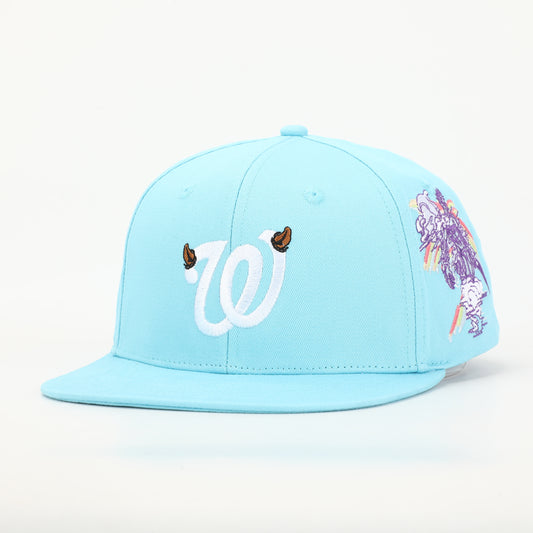 "WEATHER" 5oz Snapback Embroidered Cap