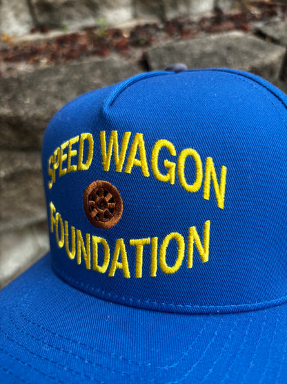 "SPEEDWAGON” 5oz Snapback Embroidered Cap