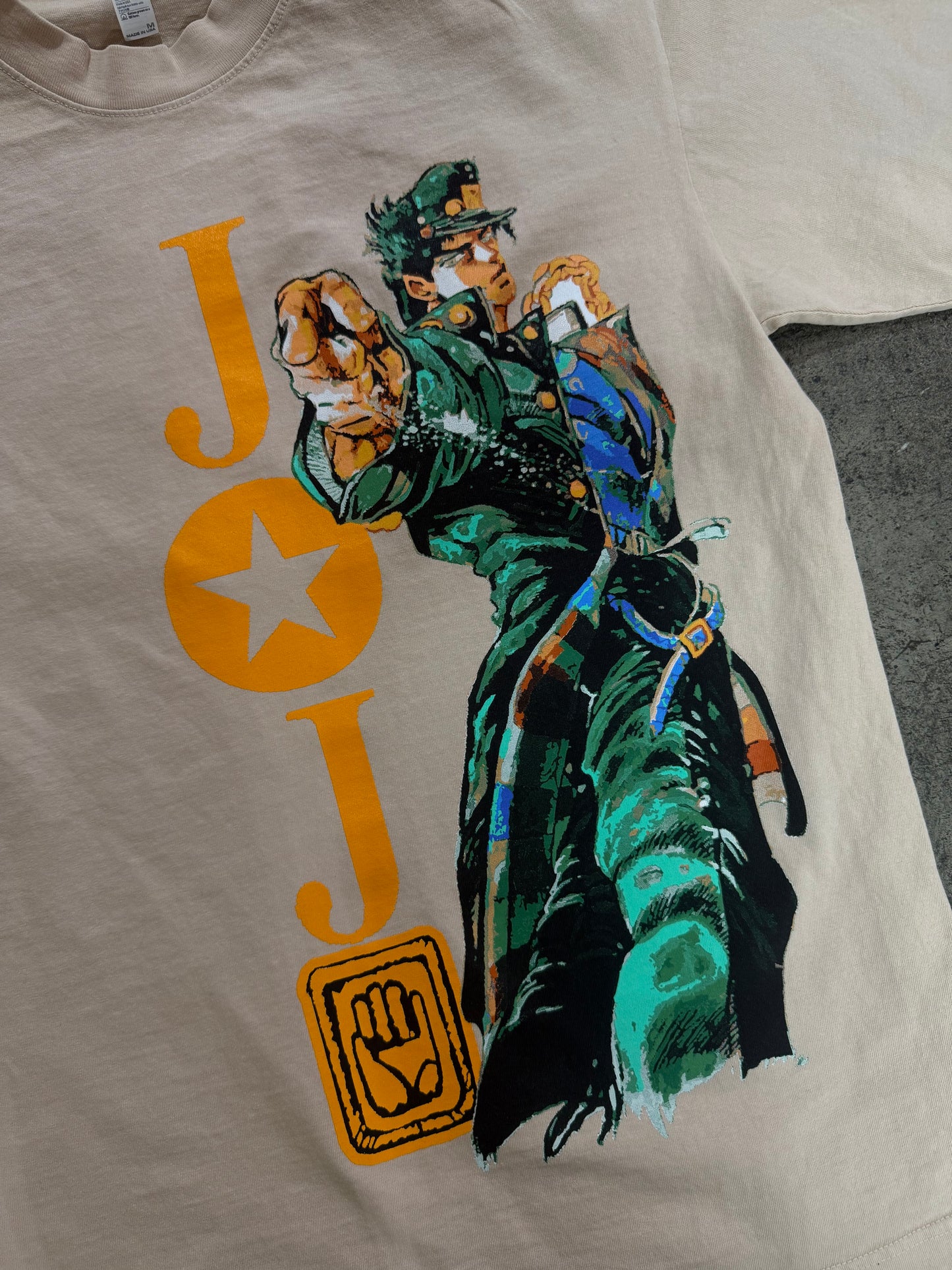 "JOTARO" HEAVY SCREENPRINT SHIRT