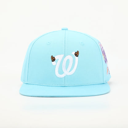 "WEATHER" 5oz Snapback Embroidered Cap