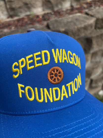 "SPEEDWAGON” 5oz Snapback Embroidered Cap