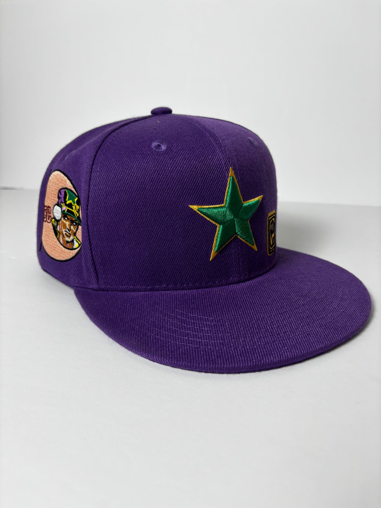 "CRUSADER” 6oz FITTED Embroidered Cap