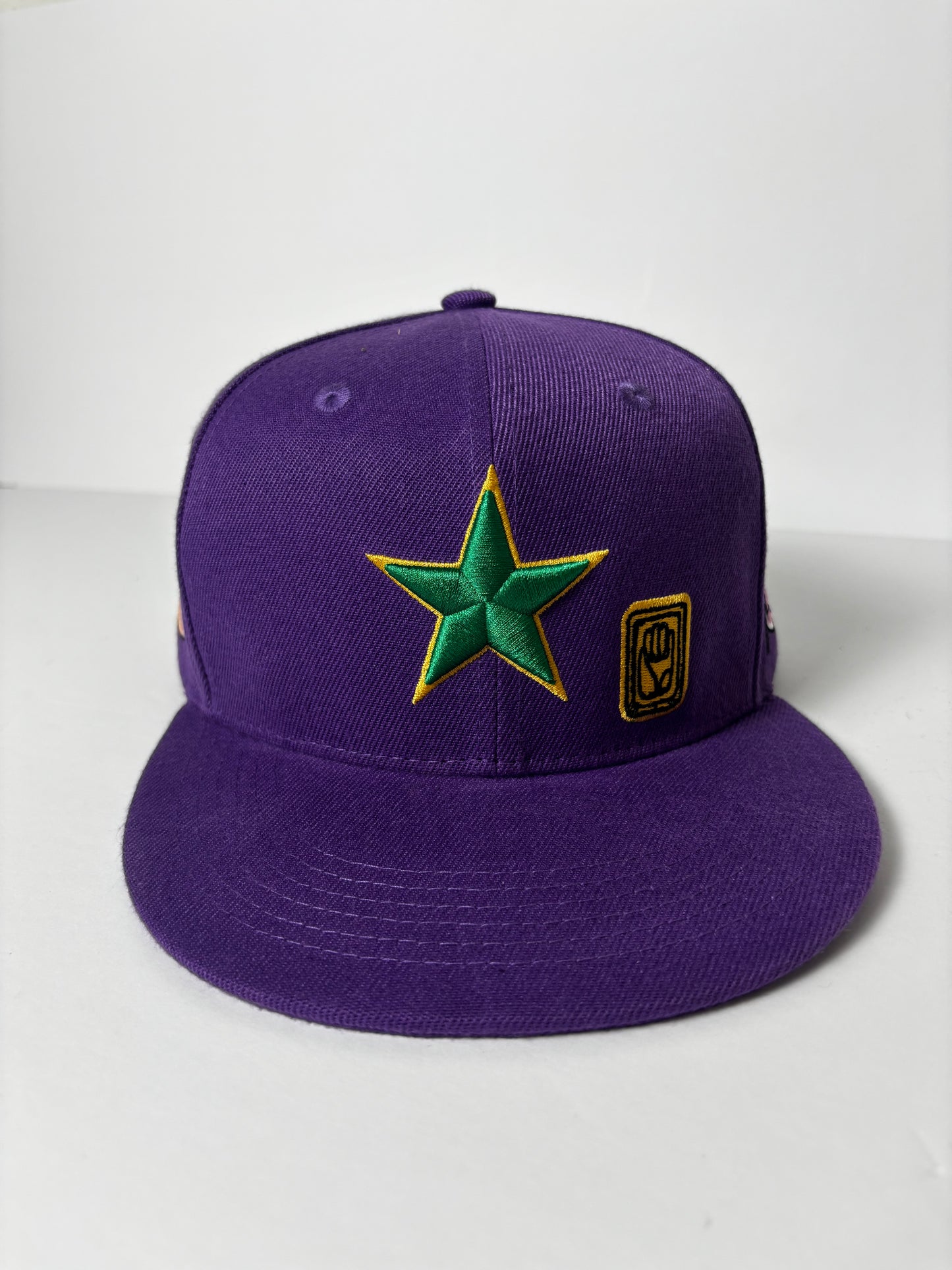 "CRUSADER” 6oz FITTED Embroidered Cap