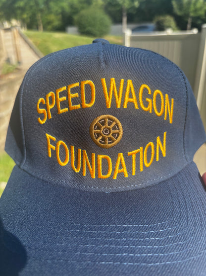 "SPEEDWAGON” 5oz Snapback Embroidered Cap
