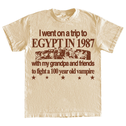 "EGYPT 1987" 7oz T-shirt