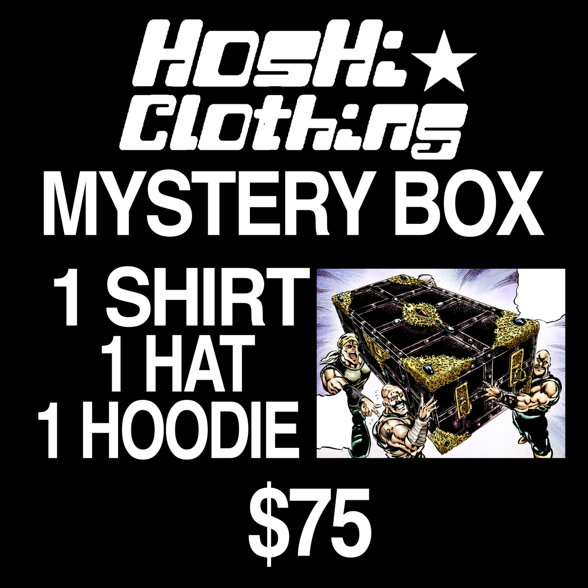 Hoshi Merch HOSHI MYSTERY BOX – Hoshi Clothing Inc.