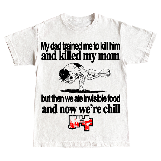 "BAKI" 6oz PRINT T-SHIRT