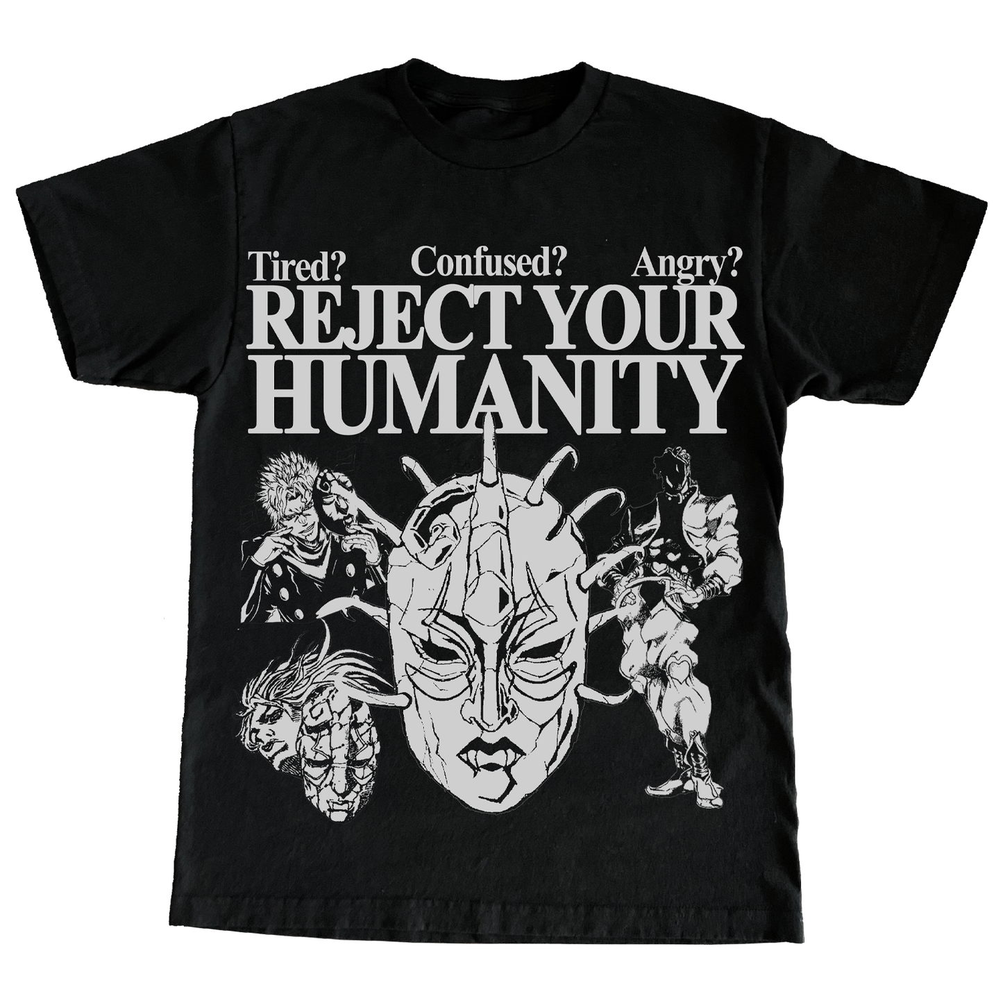 "HUMANITY" 6oz PRINT T-SHIRT