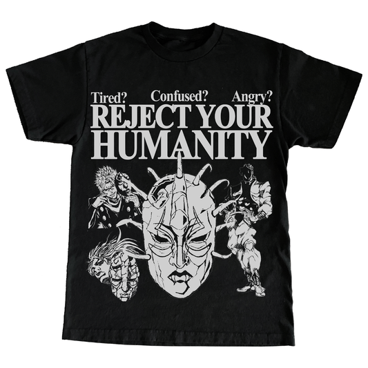 "HUMANITY" 6oz PRINT T-SHIRT