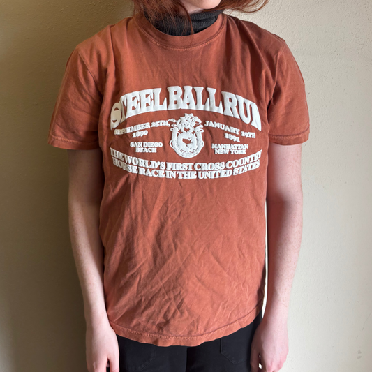 "STEELBALLRUN" 7oz PUFFPRINT T-shirt