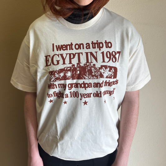 "EGYPT 1987" 7oz T-shirt