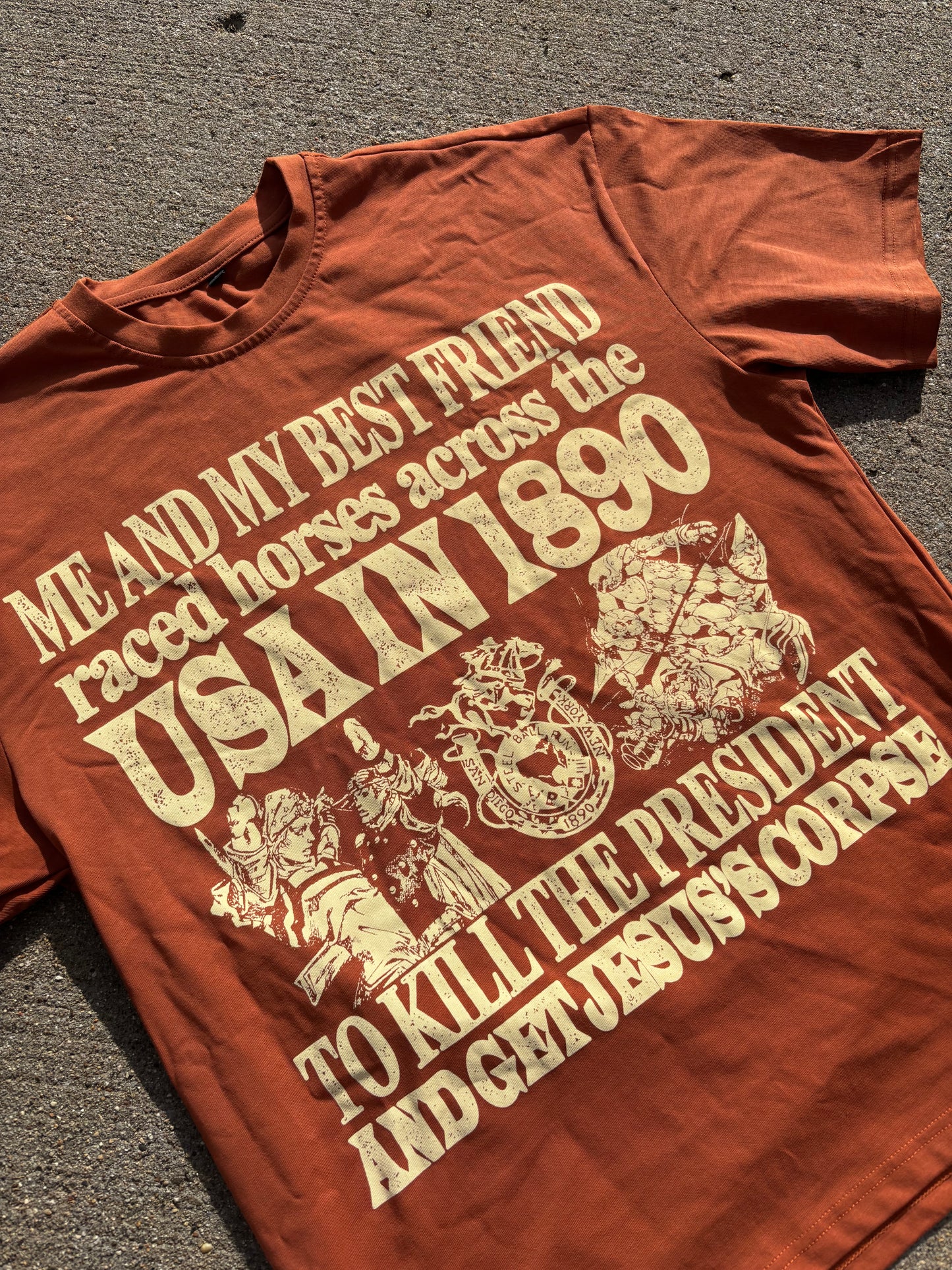 "AMERICA 1890" 7oz T-shirt