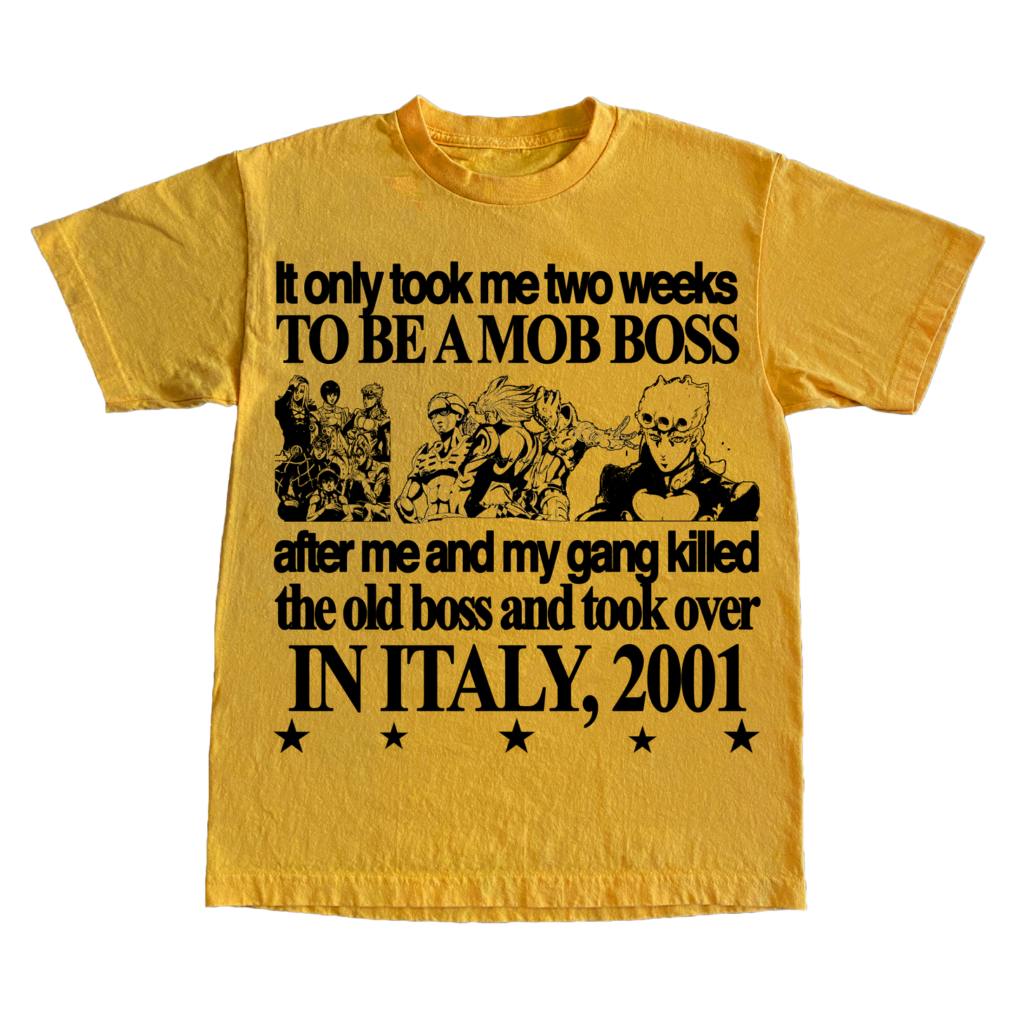 "ITALY 2001" 7oz T-shirt