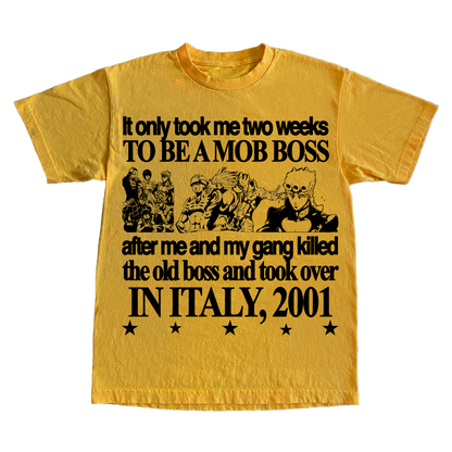 "ITALY 2001" 7oz T-shirt