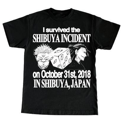 "SHIBUYA" 6oz PRINT T-SHIRT