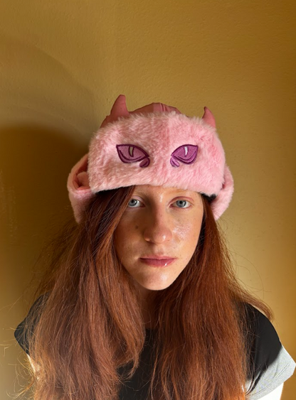 KILLER QUEEN EMBROIDERED USHANKA 3D HORNS (see item description for shipping)