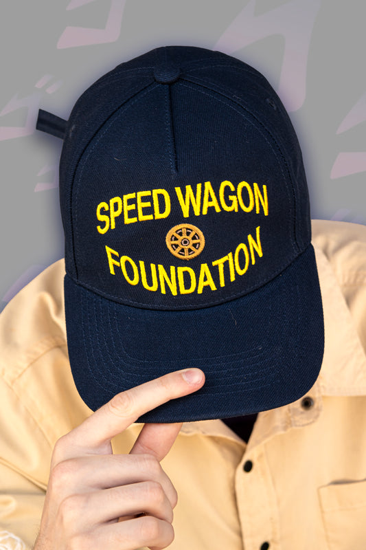 "SPEEDWAGON” 5oz Snapback Embroidered Cap