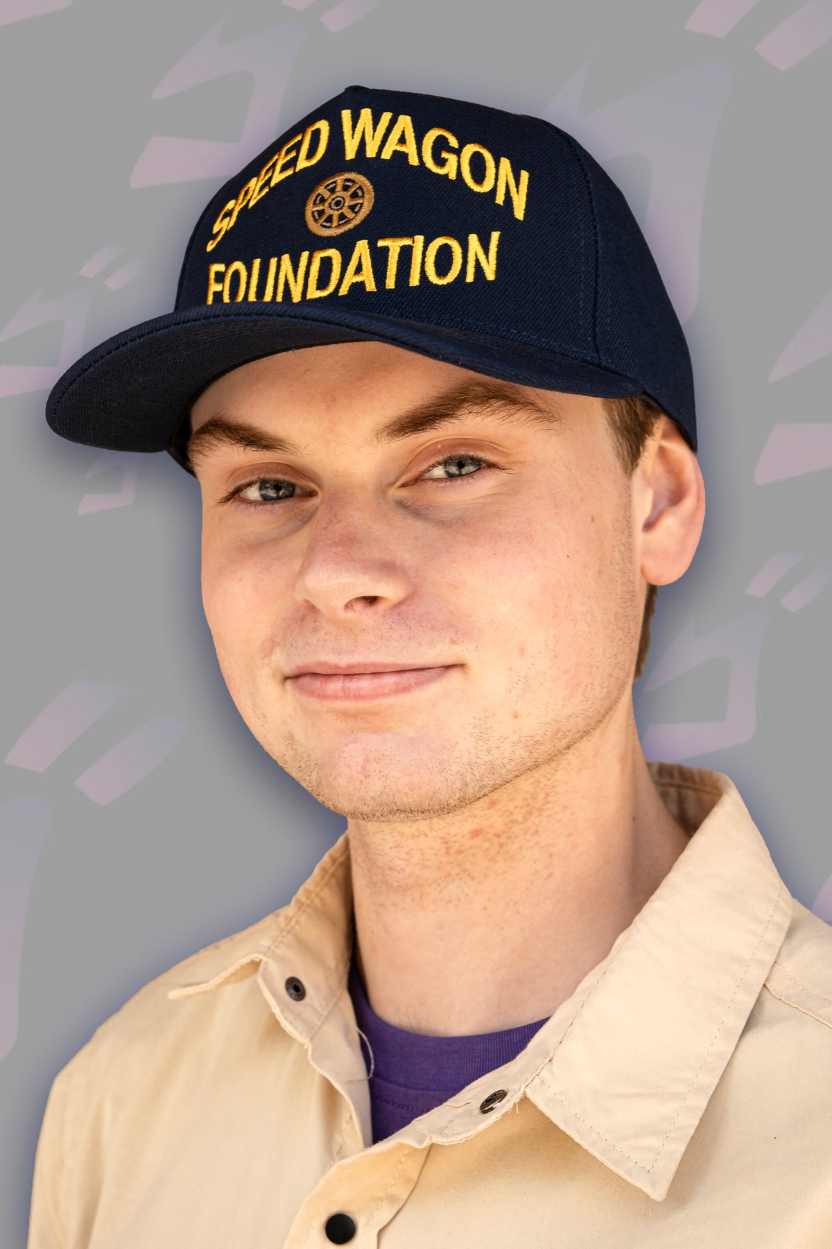 "SPEEDWAGON” 5oz Snapback Embroidered Cap