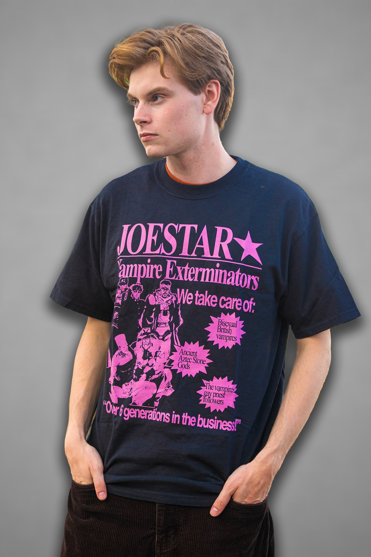 "VAMPIREHUNTERS" 7oz T-shirt
