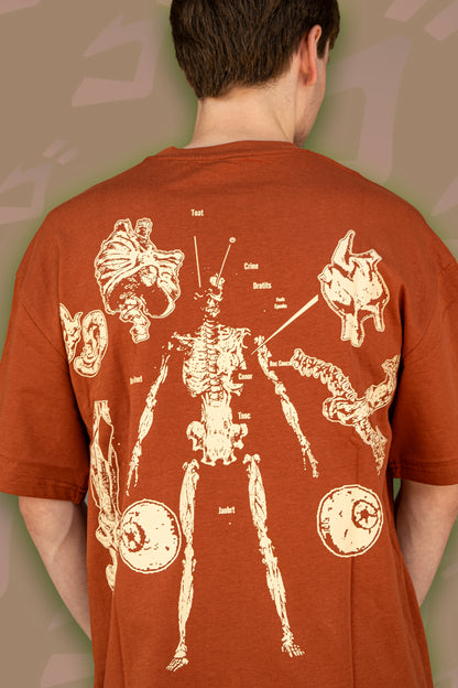 "STEELBALLRUN" 7oz PUFFPRINT T-shirt (Requiem