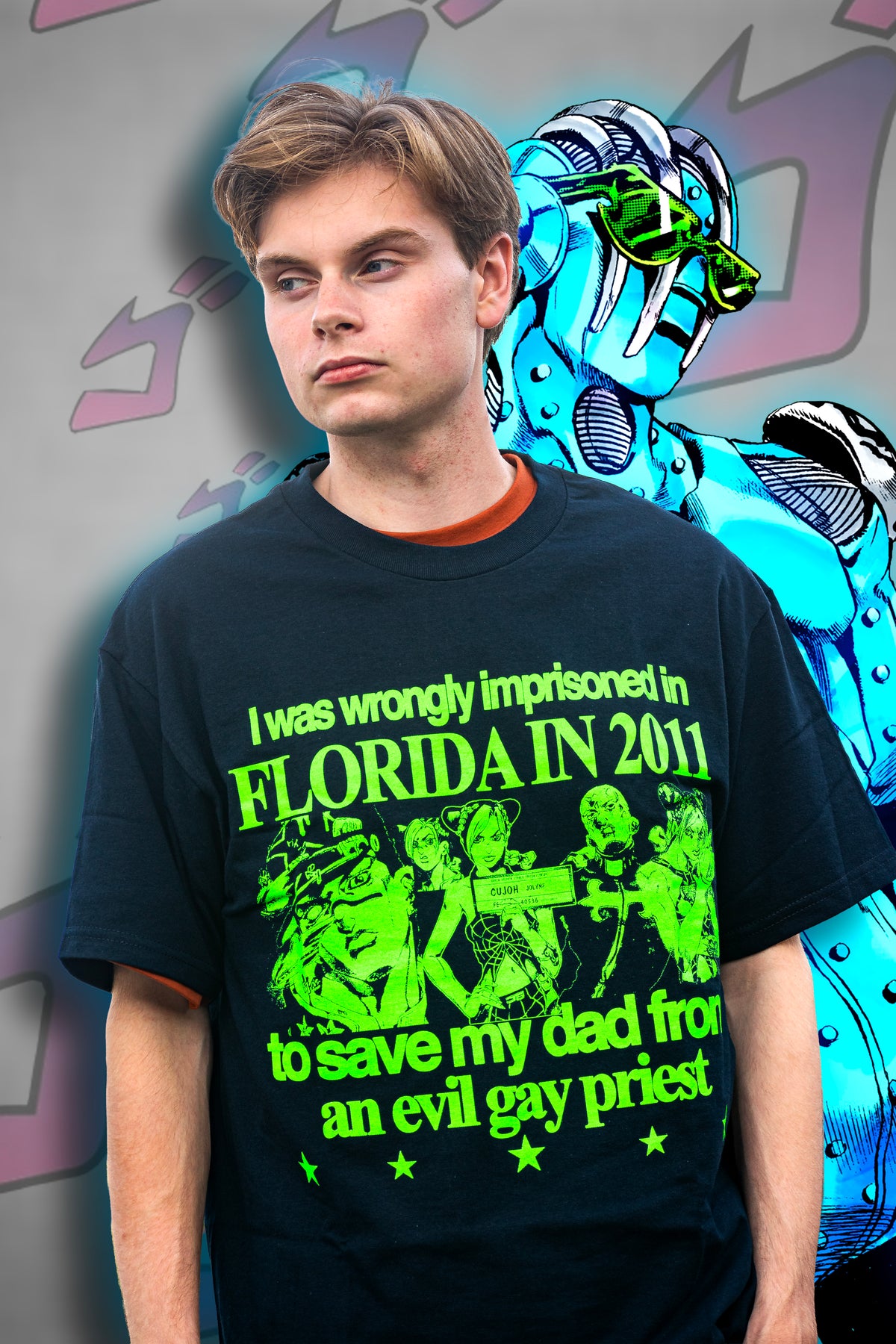"FLORIDA" 6oz PRINT T-SHIRT