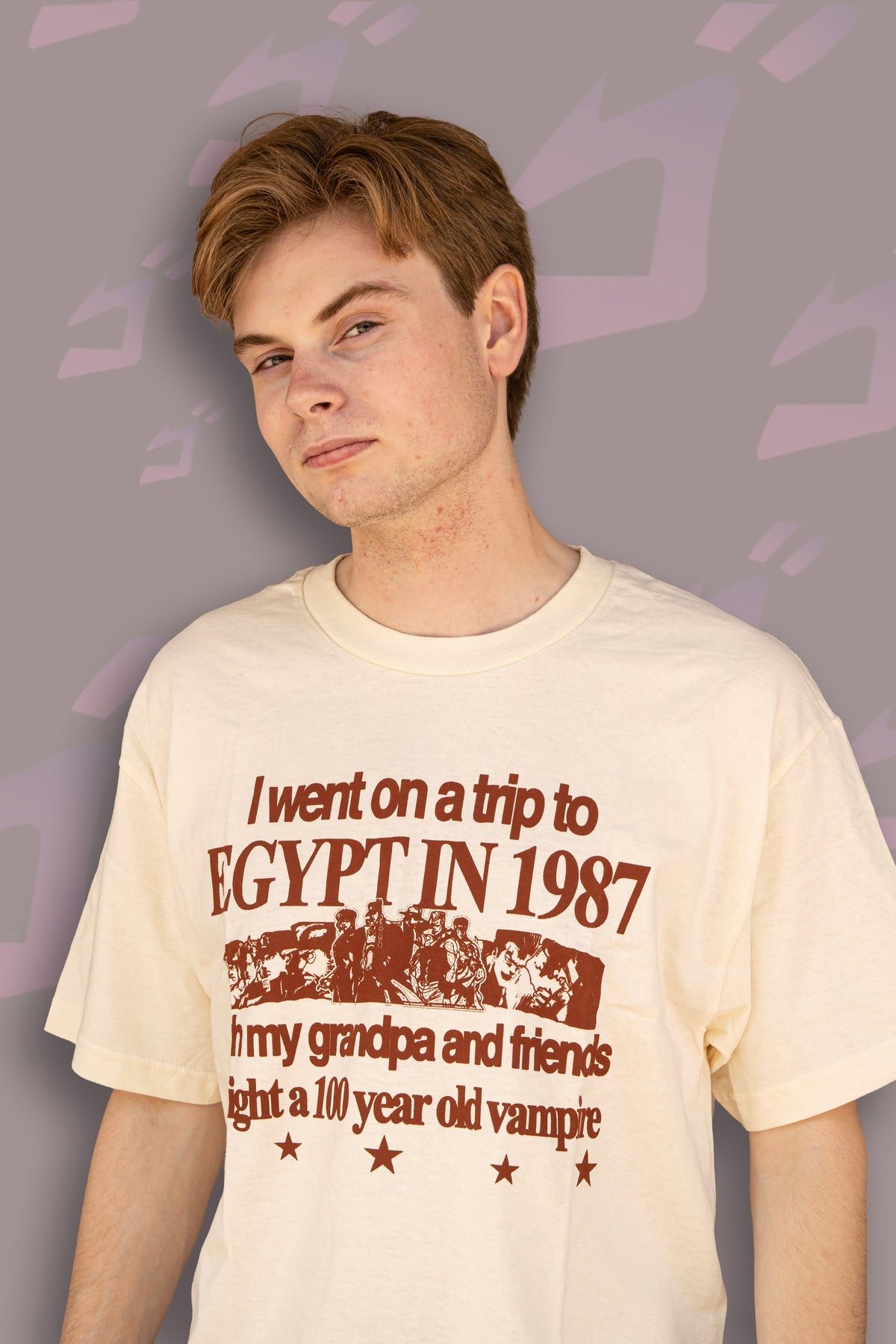 "EGYPT" 6oz PRINT T-SHIRT