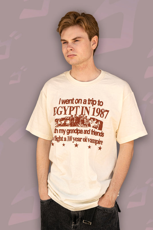 "EGYPT" 6oz PRINT T-SHIRT