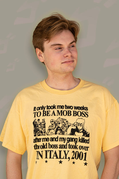 "ITALY" 6oz PRINT T-SHIRT